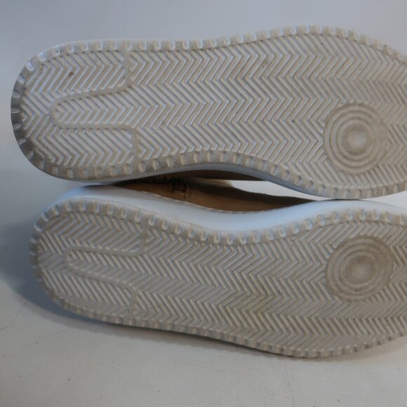 Womens Aquatalia Larisa Sand Suede Shearling Fur Ankle Zip Sneaker Booties 8.5 - Picture 7 of 16